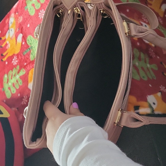 Purse crossbody handbag old pink gold - Picture 2 of 9